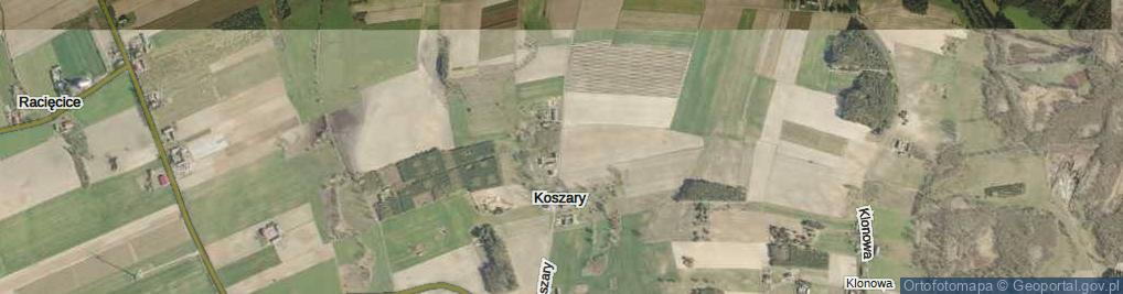 Zdjęcie satelitarne Koszary ul.