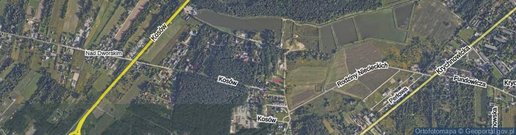 Zdjęcie satelitarne Kosów ul.