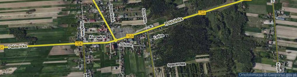 Zdjęcie satelitarne Kościelna ul.