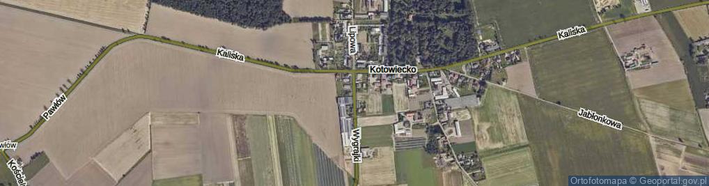 Zdjęcie satelitarne Kościelna ul.