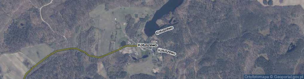 Zdjęcie satelitarne Kotuszewo ul.