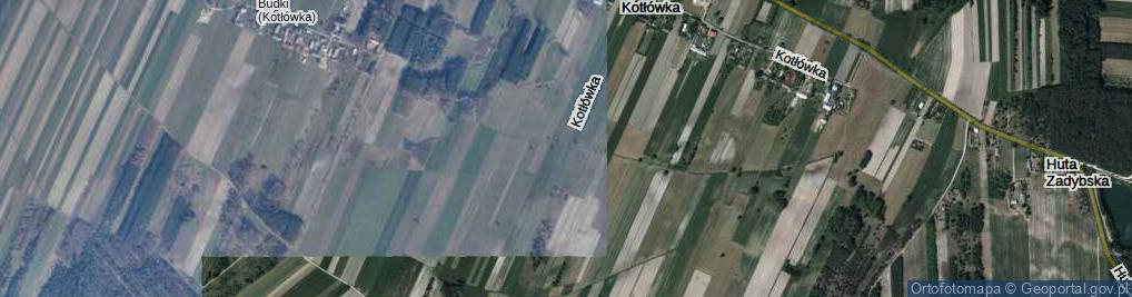 Zdjęcie satelitarne Kotłówka ul.