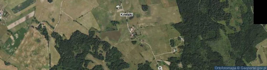 Zdjęcie satelitarne Kowalki ul.