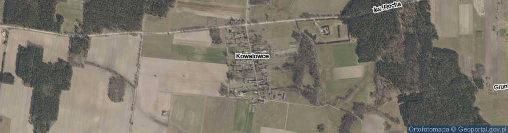 Zdjęcie satelitarne Kowalowce ul.