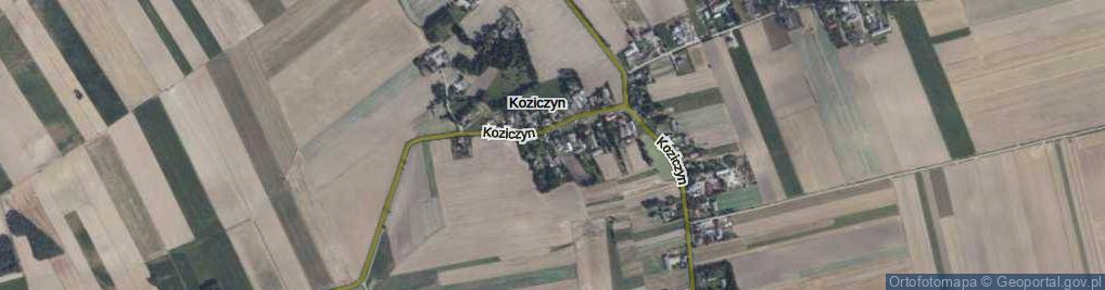 Zdjęcie satelitarne Koziczyn ul.