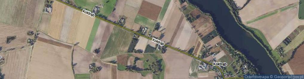 Zdjęcie satelitarne Kołdrąb ul.