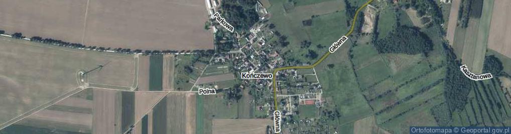 Zdjęcie satelitarne Kolejowa ul.