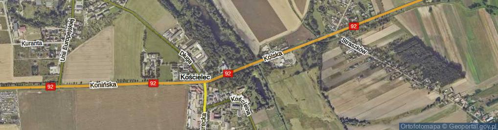 Zdjęcie satelitarne Kolska ul.