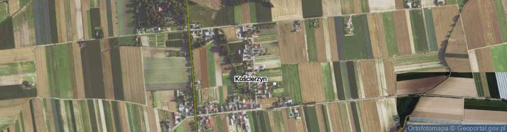 Zdjęcie satelitarne Kościerzyn ul.