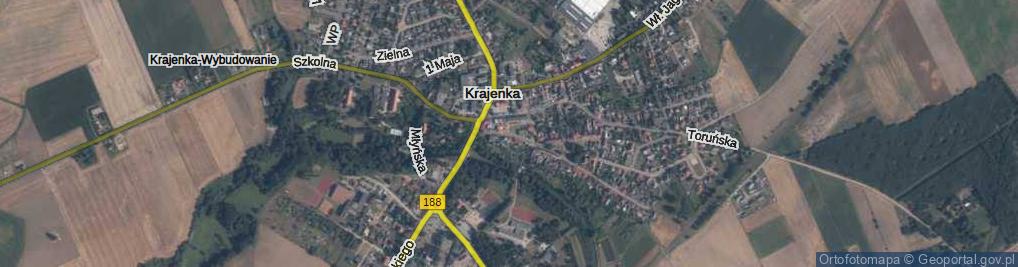 Zdjęcie satelitarne Kościuszki Tadeusza, gen. ul.