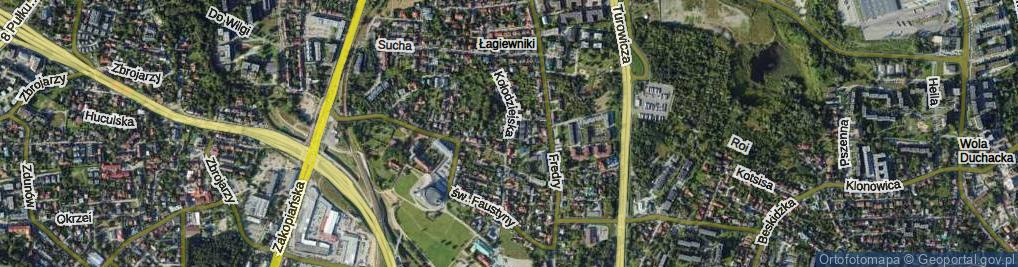 Zdjęcie satelitarne Kołodziejska ul.