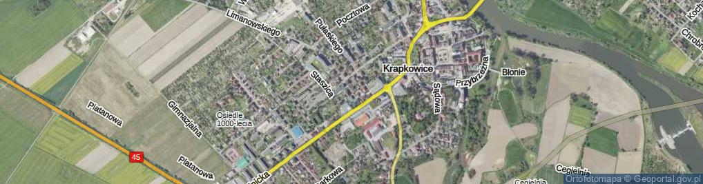 Zdjęcie satelitarne Konopnickiej Marii ul.