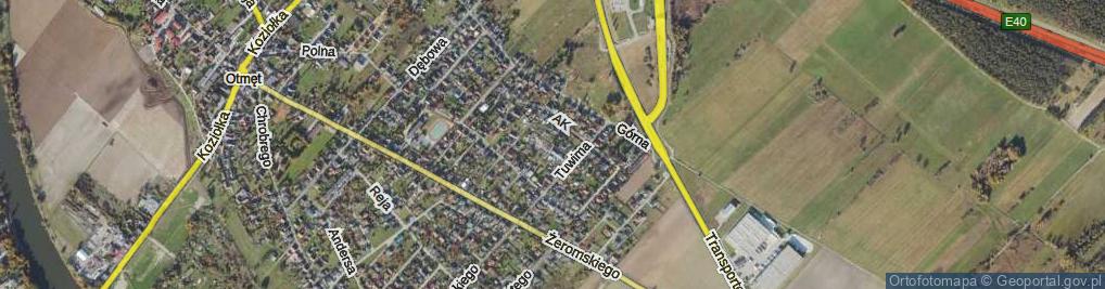 Zdjęcie satelitarne Korczaka Janusza ul.