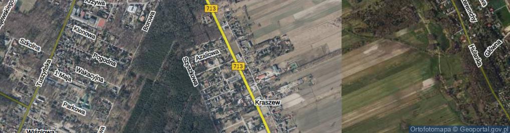 Zdjęcie satelitarne Kowalska ul.