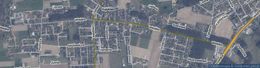 Zdjęcie satelitarne Kopernika Mikołaja ul.