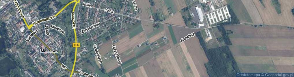 Zdjęcie satelitarne Kochanowskiego Jana ul.