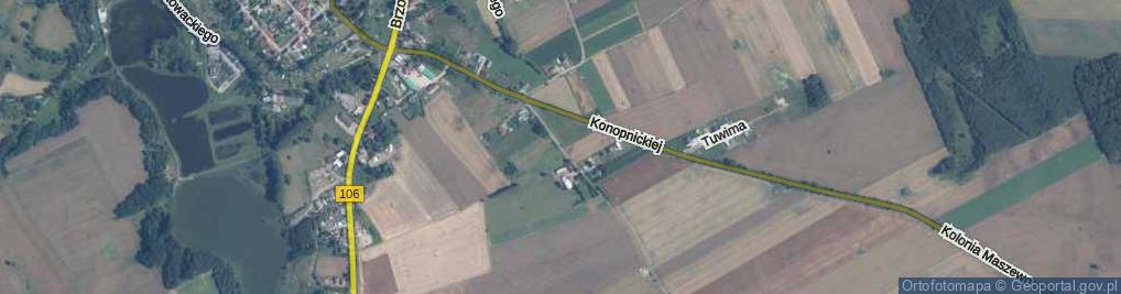 Zdjęcie satelitarne Konopnickiej Marii ul.