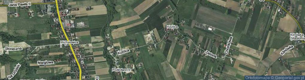 Zdjęcie satelitarne Kołłątaja Hugo ul.