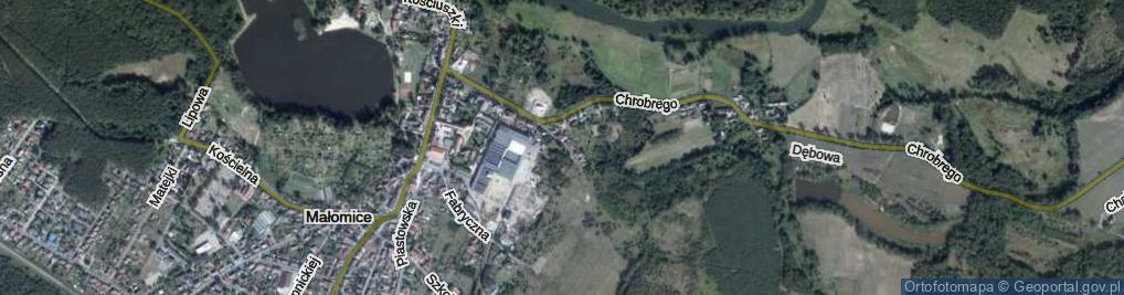 Zdjęcie satelitarne Kopernika Mikołaja ul.