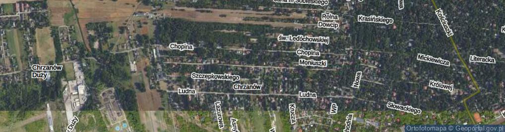 Zdjęcie satelitarne Kochanowskiego Jana ul.