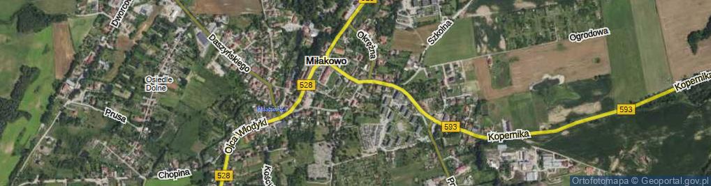 Zdjęcie satelitarne Konopnickiej Marii ul.