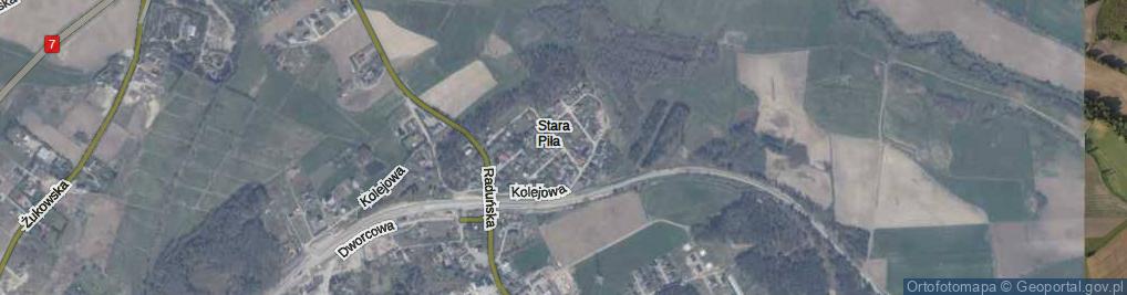 Zdjęcie satelitarne Kochanowskiego Jana ul.