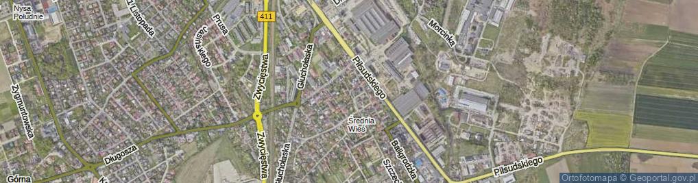 Zdjęcie satelitarne Konarskiego Stanisława ul.