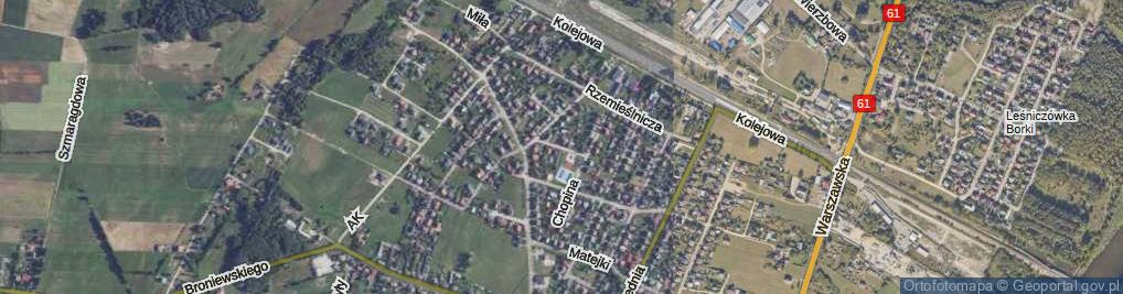 Zdjęcie satelitarne Kossaka Juliusza ul.