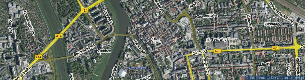 Zdjęcie satelitarne Koraszewskiego Bronisława ul.