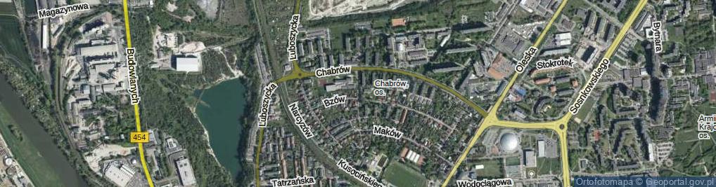 Zdjęcie satelitarne Konwalii ul.