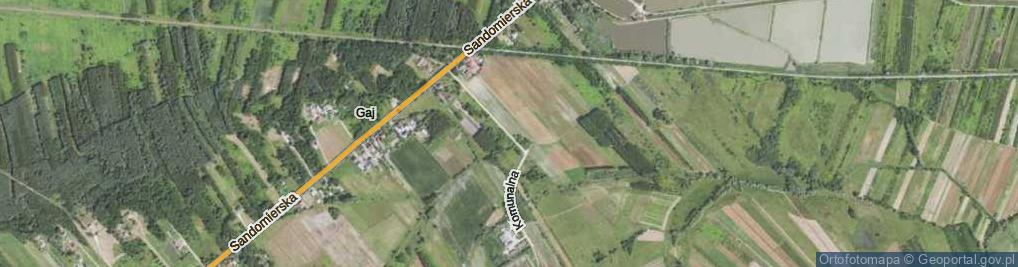 Zdjęcie satelitarne Komunalna ul.