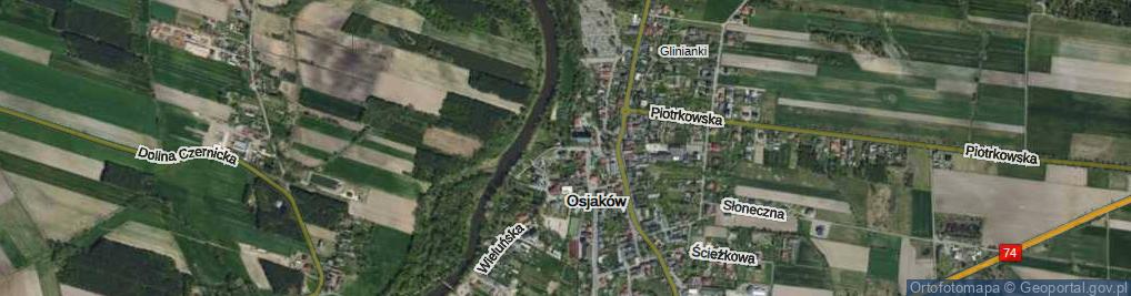 Zdjęcie satelitarne Kościelna ul.