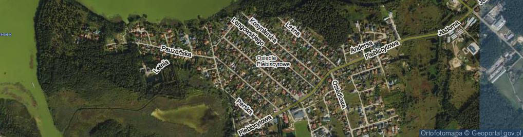 Zdjęcie satelitarne Kochanowskiego Jana ul.