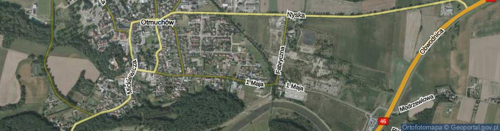 Zdjęcie satelitarne Konwaliowa ul.