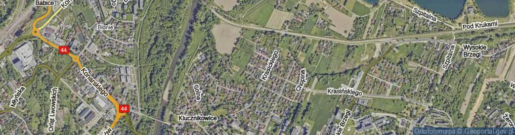 Zdjęcie satelitarne Korczaka Janusza ul.