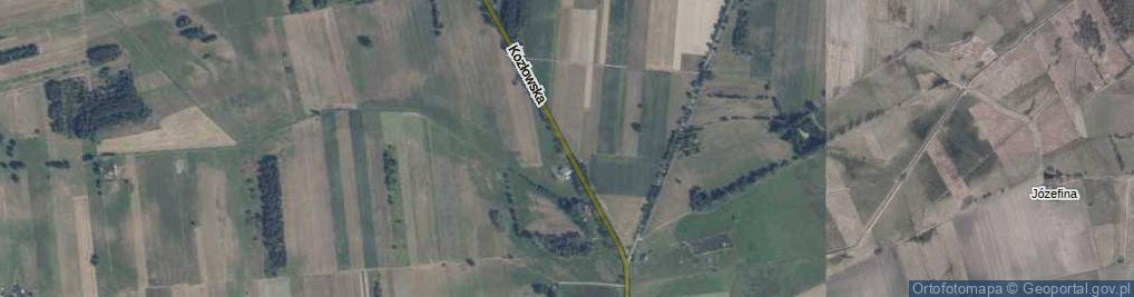 Zdjęcie satelitarne Kozłowska ul.