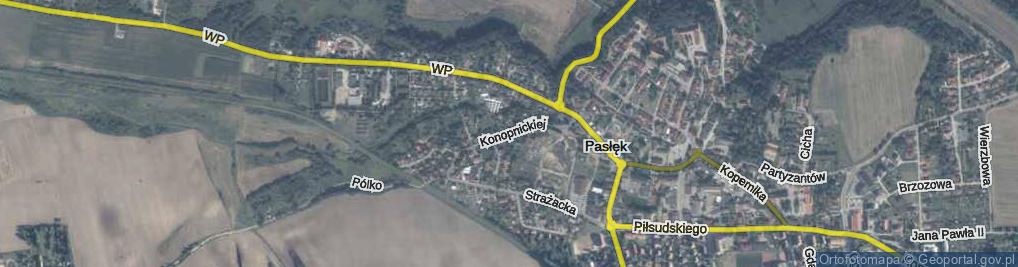 Zdjęcie satelitarne Konopnickiej Marii ul.