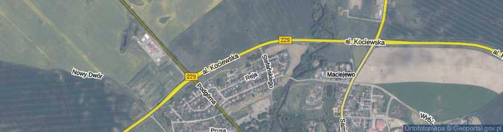 Zdjęcie satelitarne Kochanowskiego Jana ul.