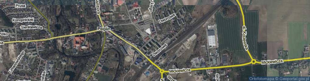 Zdjęcie satelitarne Kopernika Mikołaja ul.