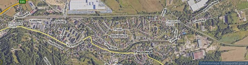 Zdjęcie satelitarne Konopnickiej Marii ul.