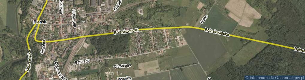 Zdjęcie satelitarne Konopnickiej Marii ul.