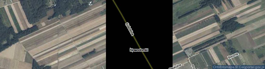 Zdjęcie satelitarne Kościelna ul.