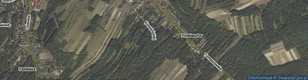 Zdjęcie satelitarne Konopnickiej Marii ul.