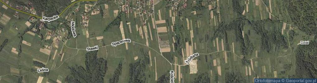 Zdjęcie satelitarne Kościelna ul.