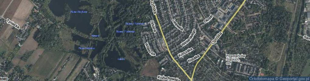 Zdjęcie satelitarne Kocha Roberta ul.