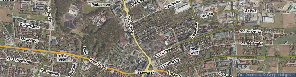 Zdjęcie satelitarne Kołłątaja Hugo ul.