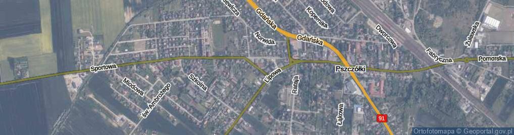 Zdjęcie satelitarne Korczaka Janusza ul.