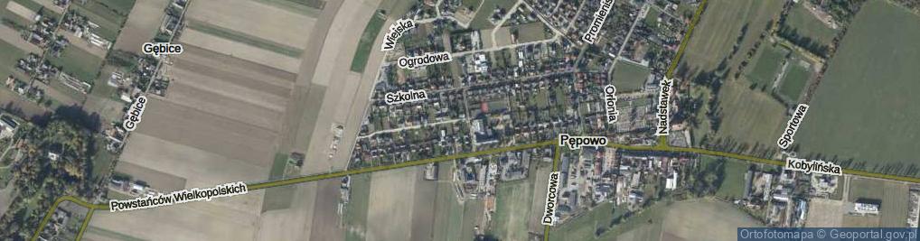 Zdjęcie satelitarne Konarzewskich ul.