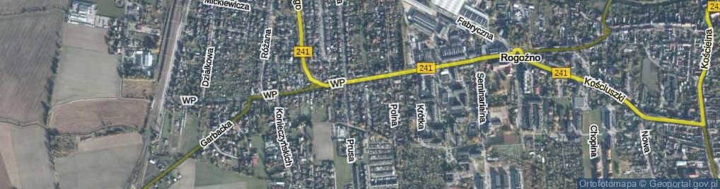 Zdjęcie satelitarne Konopnickiej Marii ul.