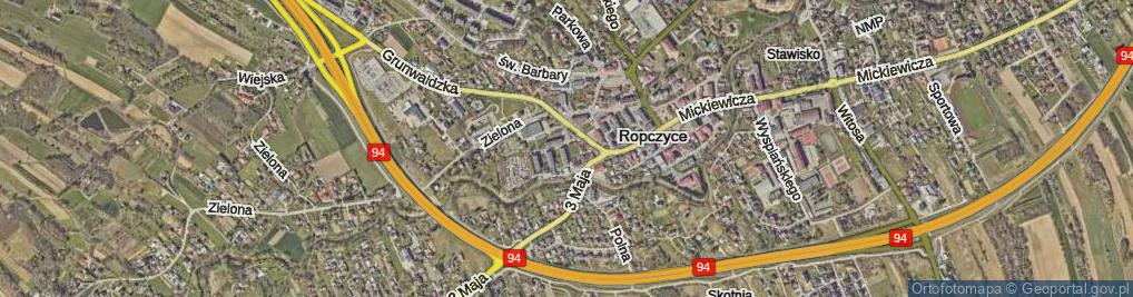 Zdjęcie satelitarne Kościuszki Tadeusza, gen. ul.